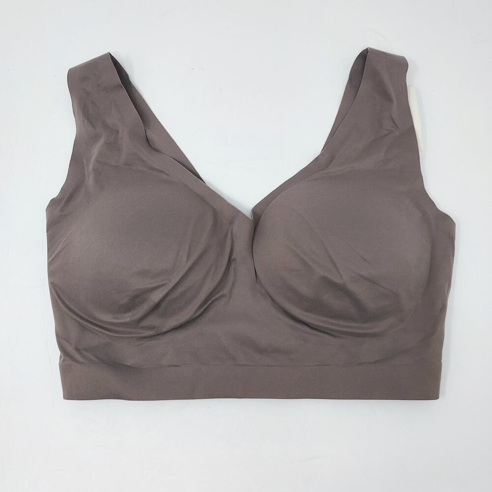 NEW Soma Beige Wireless Bralette w/Removable Pads Size Large